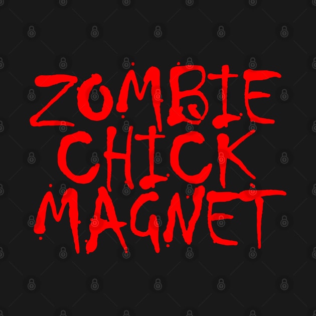 Zombie Chick Magnet by Swagazon