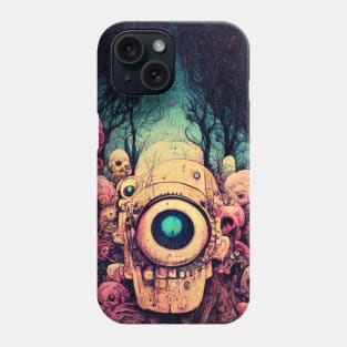 cyberpunk scanner Phone Case