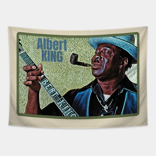 Albert King // Guitarist legend Tapestry by Katab_Marbun