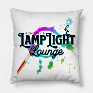 Lamplight Lounge In Anahein California Adventure Bar Scene Pillow