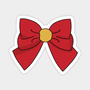 Red Bow Magnet