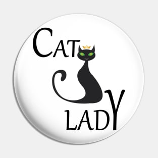 Crazy Cat lady, Funny shirt for mom, girlfriend, sister, cat lovers. Pin