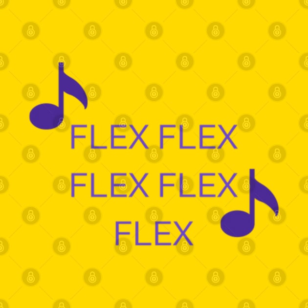 Flex Flex Flex Flex Flex, Music Design, Retro, 80s, Boyband by Style Conscious