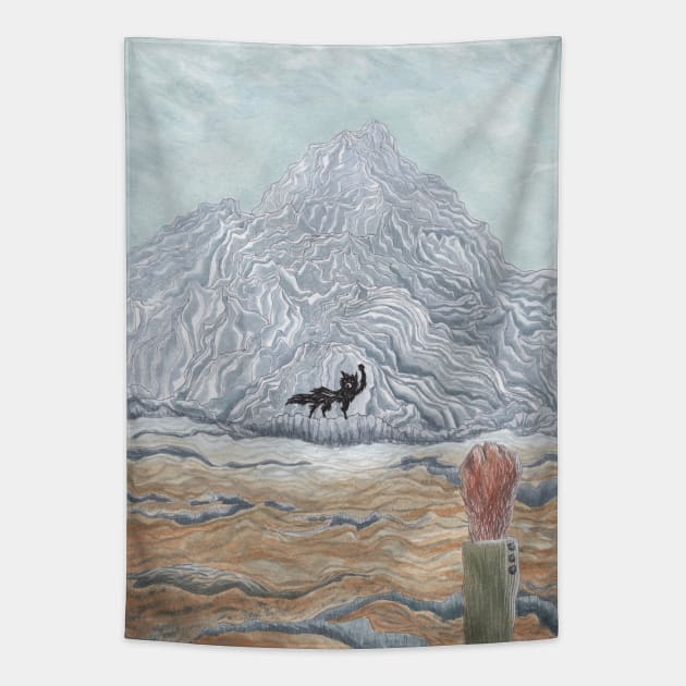 The Winter Wolf Tapestry by rattoppi