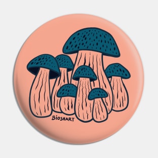 Dark mushrooms Pin