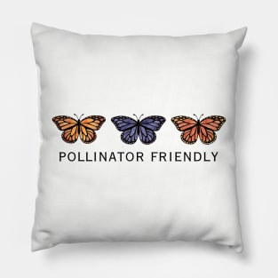 Monarch Butterflies Pollinator Garden Pillow