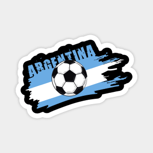 Argentina Soccer Argentina Futbol Football Argentinian Flag Jersey Magnet