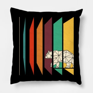 Geometry Bear Pillow