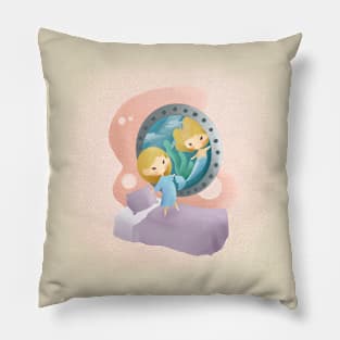 Dreaming of a mermaid Pillow