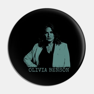 Olivia Benson Law And Order // 90s Aesthetic Design Pin