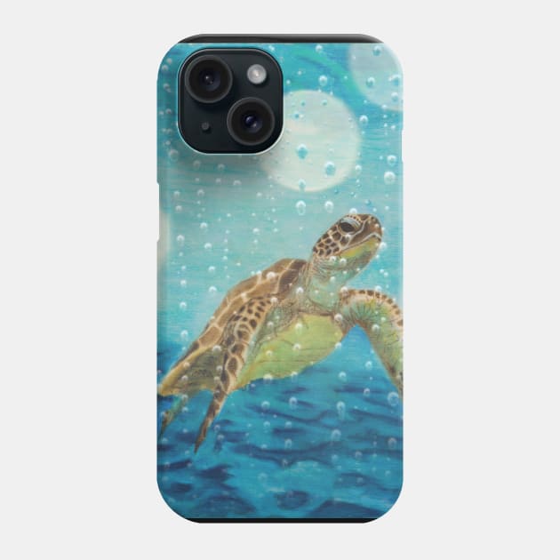 Sea Turtle Phone Case by teenamarie23art