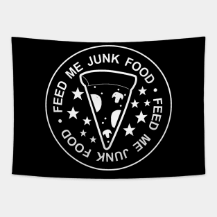 FEED ME JUNK FOOD Tapestry