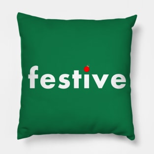 festive christmas Pillow