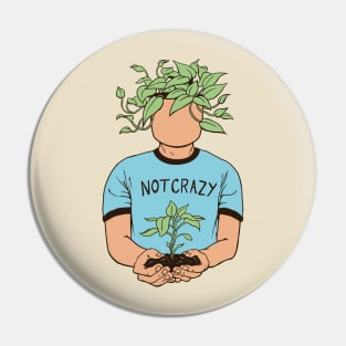 Plant Person Pin