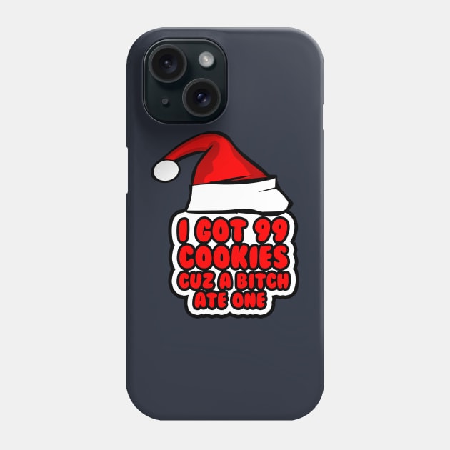 99 Cookies Phone Case by GLStyleDesigns