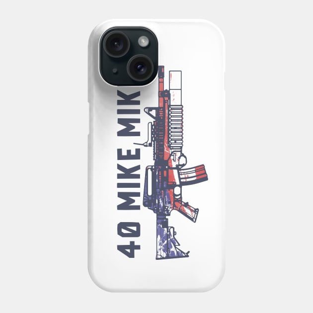 40 Mike Mike Phone Case by Toby Wilkinson