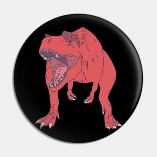 Albertosaurus - Extinct Fossil - Bipedal Predator Pin