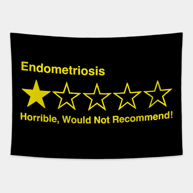 5 Star Review (Endometriosis) Tapestry by CaitlynConnor