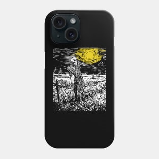 Death Under The Moon Phone Case