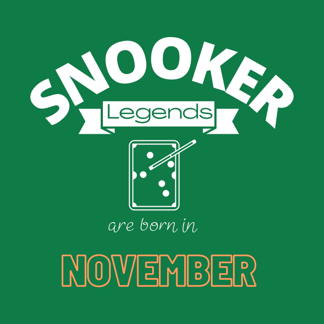 Snooker legends t-shirt special gift for her or him by jachu23_pl