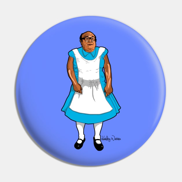 Danny DeVito as Alice In Wonderland Pin by Harley Warren