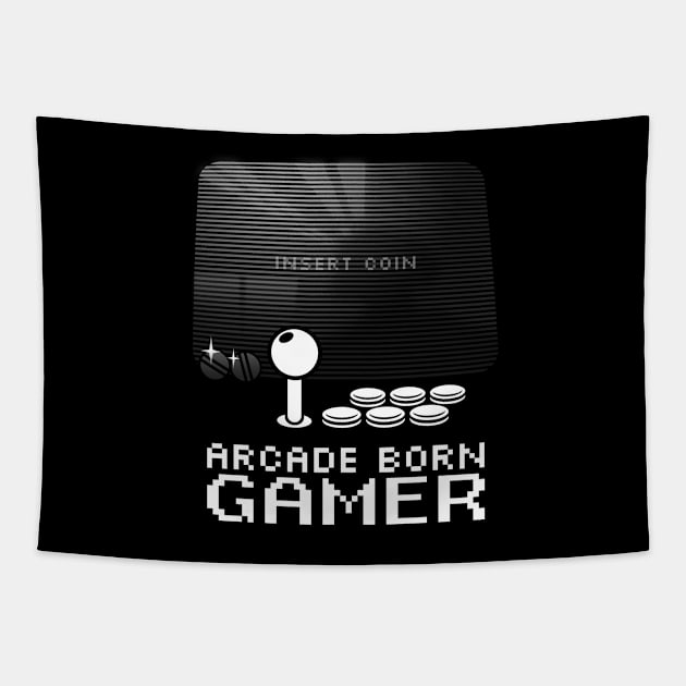 ARCADE BORN GAMER Tapestry by FbsArts