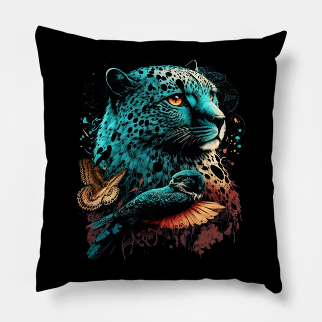 Leopard Pillow by Nature