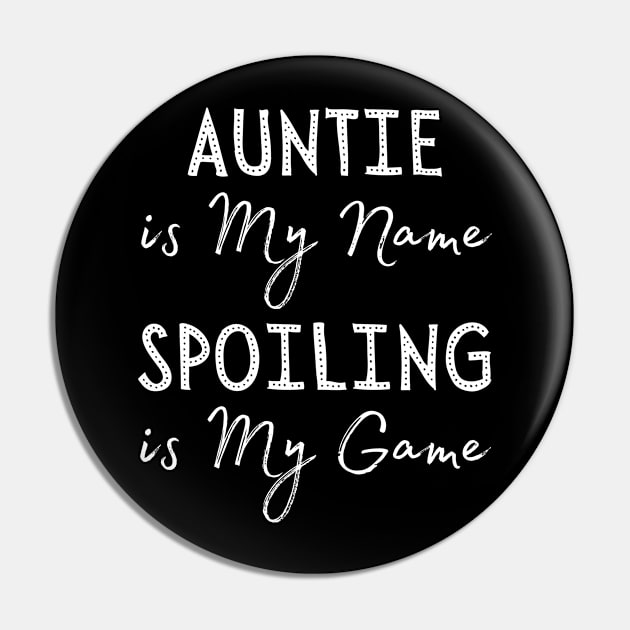 Favorite Aunt Pin by Inktopolis