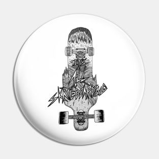 Skateboarding Shirt Big Pin