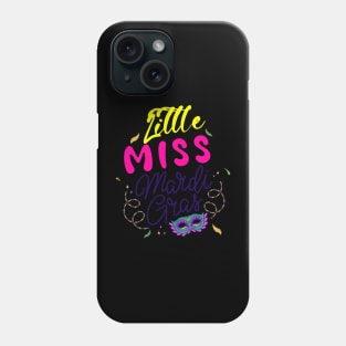 LITTLE MISS MARDI GRAS Phone Case