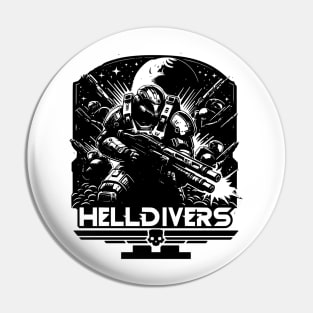 HELLDIVERS GO IN! Pin