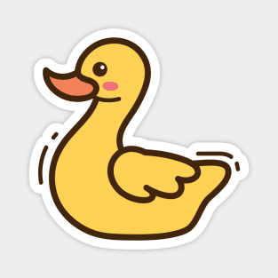 Yellow Duck Magnet