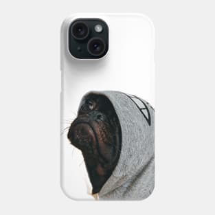 Cute Dog in a hoodie Phone Case