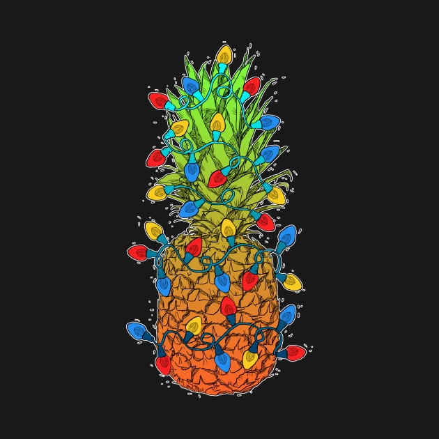 Pineapple Christmas by Topotopo