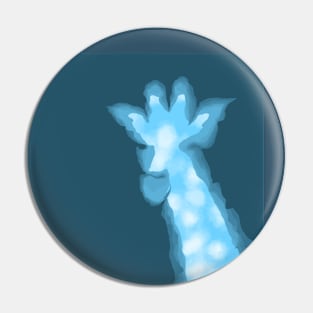 Giraffe digital art Pin