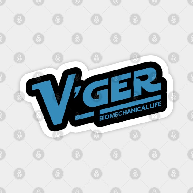 V'Ger  biomechanical life Magnet by Nostalgia Avenue