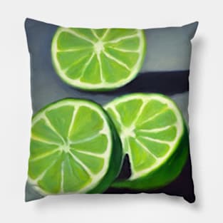 Sliced Limes Pillow