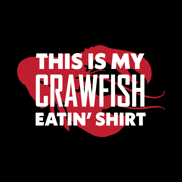 Crawfish Eating Shirt New Orleans Mardi Gras Parade by PodDesignShop