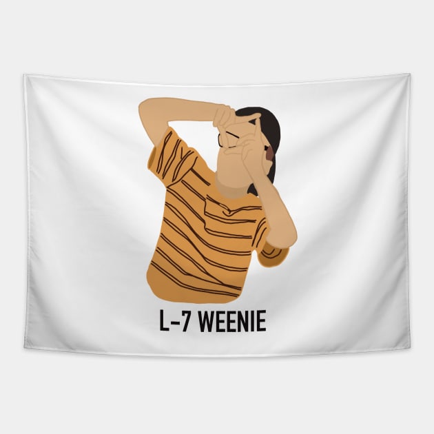 Sandlot L7 Weenie Tapestry by rachaelthegreat