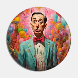 Pee Wee Herman art 6 Pin