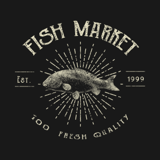 Fish Market, Fresh Quality T-Shirt