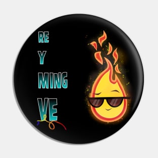 TD - Flames of love Pin