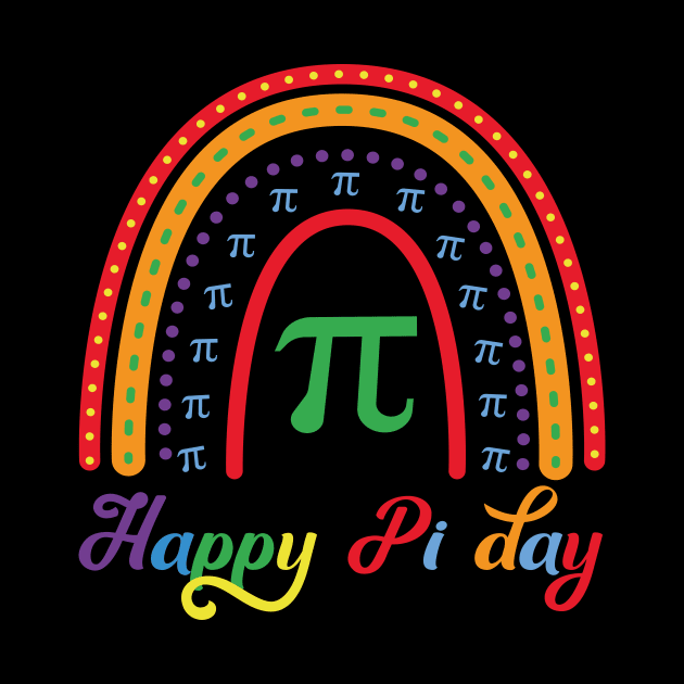 Happy Pi Day Shirt Math Science for Teachers Students by SecuraArt