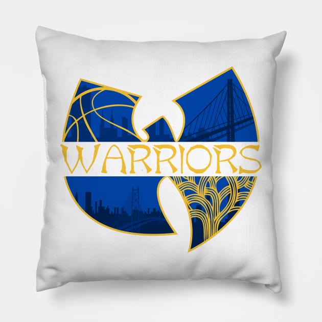 Wu Warriors Pillow by hulusinationz
