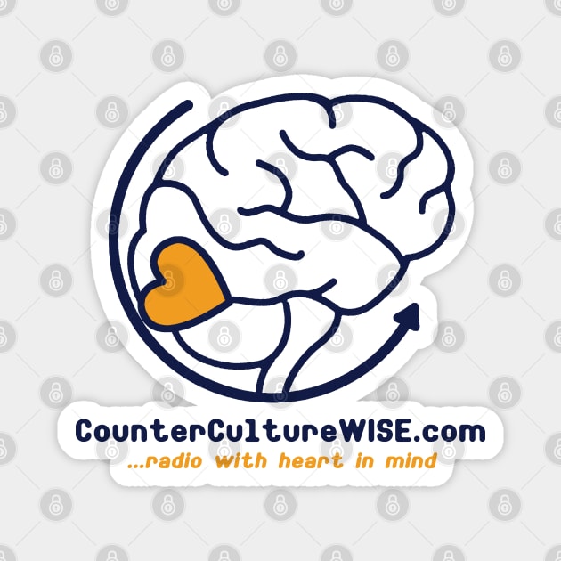 The CounterCultureWISE logo Magnet by CounterCultureWISE