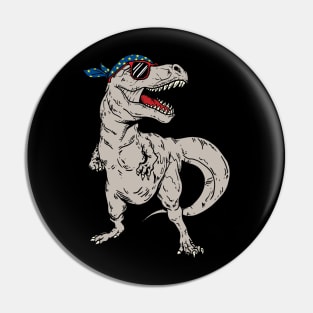 Dinosaur PapaSaurus Dinosaur Shirt Pin