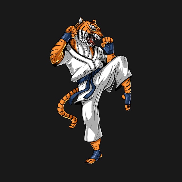 Tiger Karate by underheaven