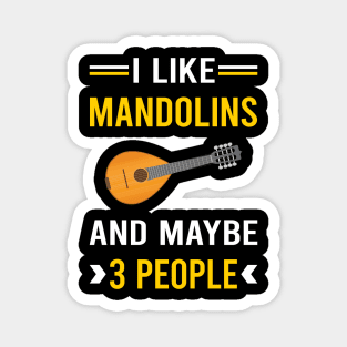 3 People Mandolin Magnet