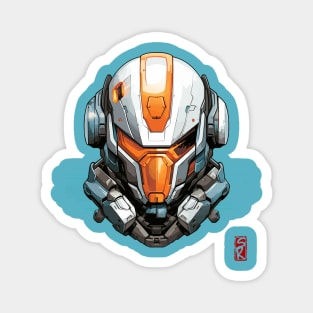 Sci fi helmet Magnet