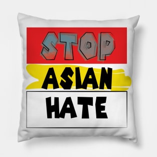 stop asian hate Pillow